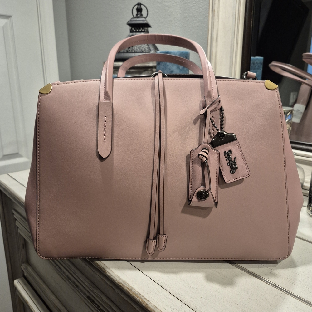Coach Pink Satchel Bag